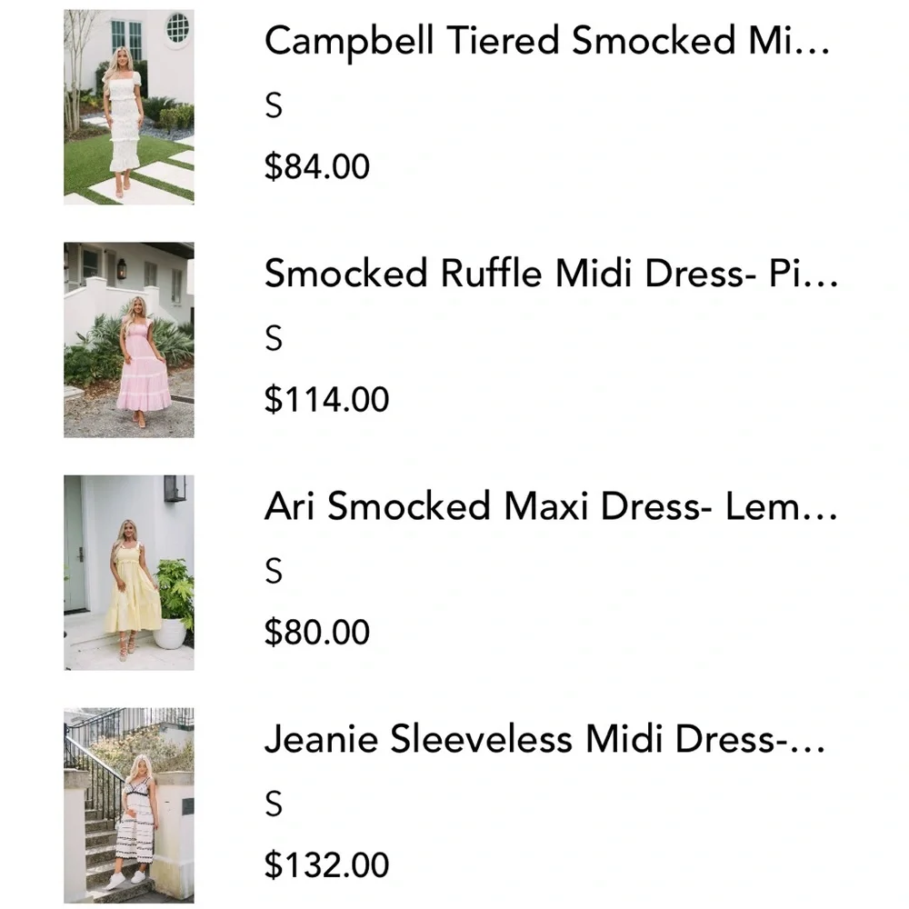 These Three Boutique pink midi dress - Picture 3 of 3